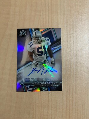 2023 Topps Composite Ken Norton Jr Prizm Auto Resurgence Dallas Cowboys RA-KN