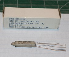 TUNG SOL JAN-5678 Electron Tube - New old stock
