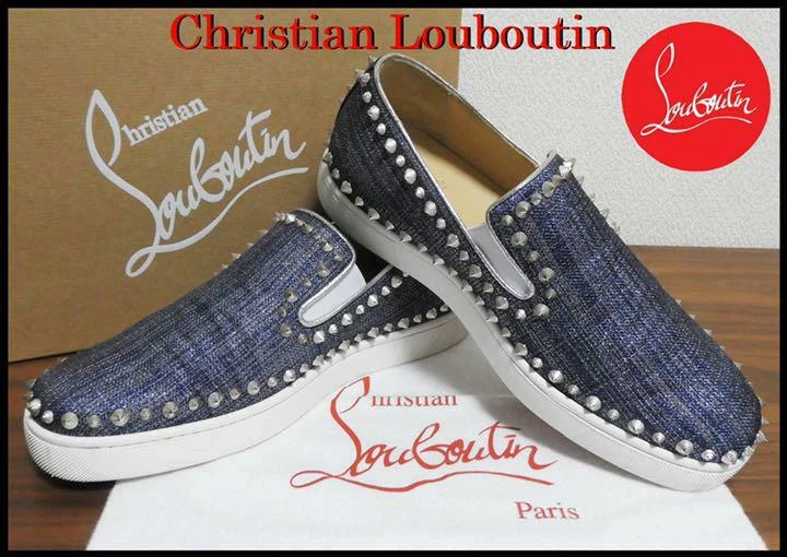 Louboutin slip ons sale