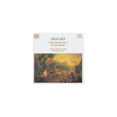 MOZART/NISHIZAKI/JANDO: VIOLIN SONATAS 4 - CD