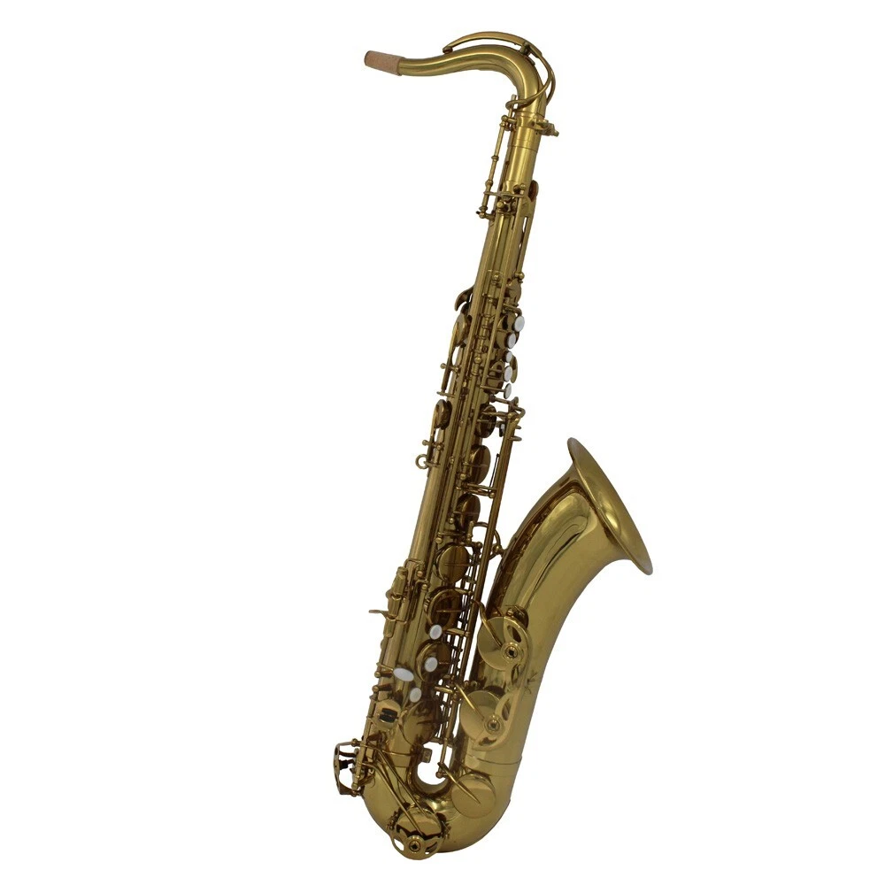 Eastern music champagne gold tenor saxophone Mark VI type no F# with flight  case