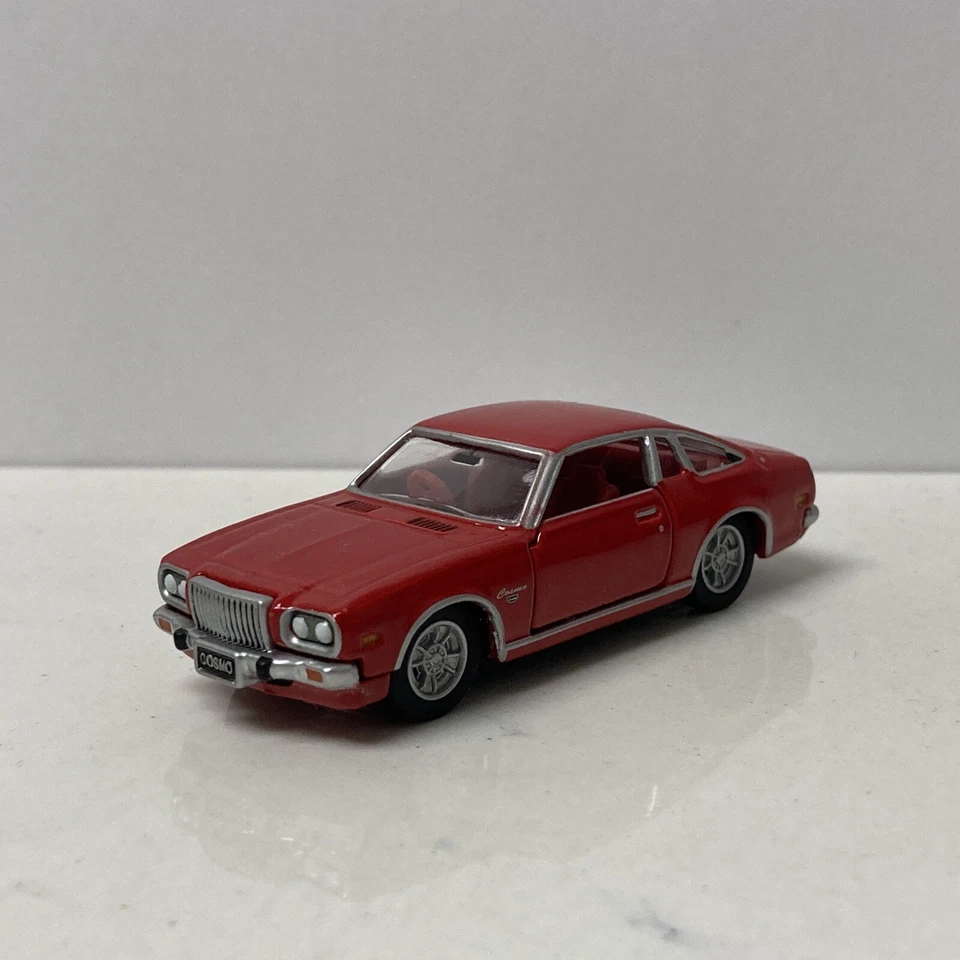Coche diecast Tomica Limited rojo Mazda Cosmo AP 1/64 escala raro como nuevo Foto 4 de 4