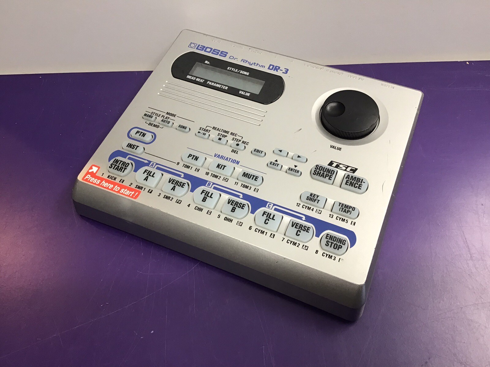 Boss DR 3 Rhythm Drum Machine. eBay