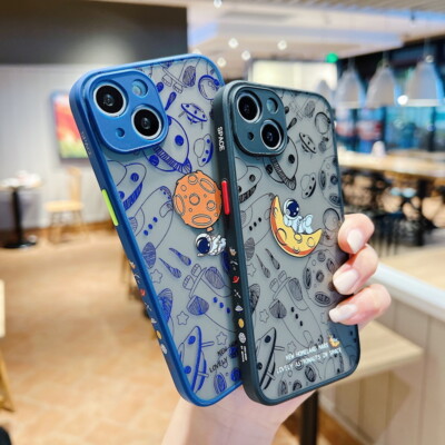 Astronaut Iphone 11 Case Space Astronaut Clear Cartoon Case For IPhone 16 15 14 13 Pro Astronaut Iphone 11 Case Space Astronaut Clear Cartoon Case For IPhone 16 15 14 13 Pro