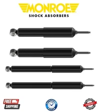 Monroe Reflex OEM Front & Rear Shocks For 2014-2023 Ram 2500 RWD/4WD