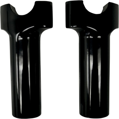 Buffalo Straight Handlebar Risers 4'' Gloss Black Drag Specialties 0602-0520