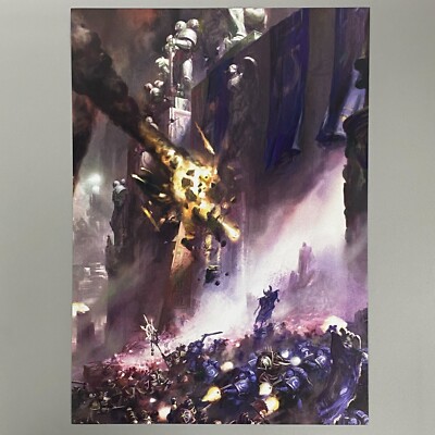 Ultramarines Chaos Space Marines Kunstbild Poster Warhammer 40.000 40K