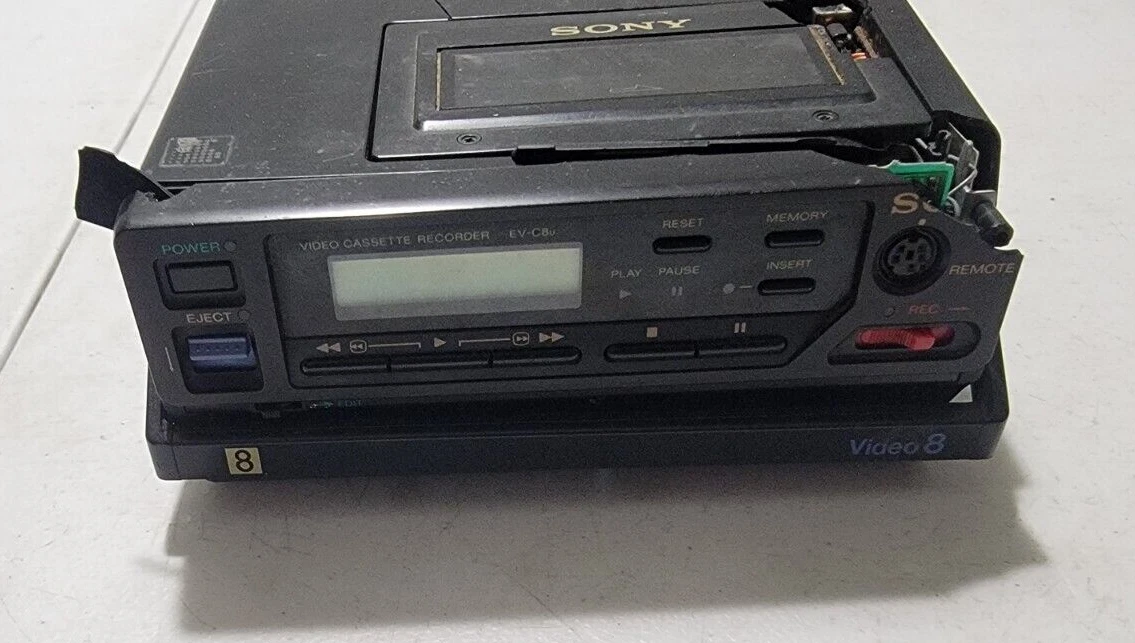 Sony EVC8u VCR Video 8mm Cassette Player Recorder For Sale, 51 OFF