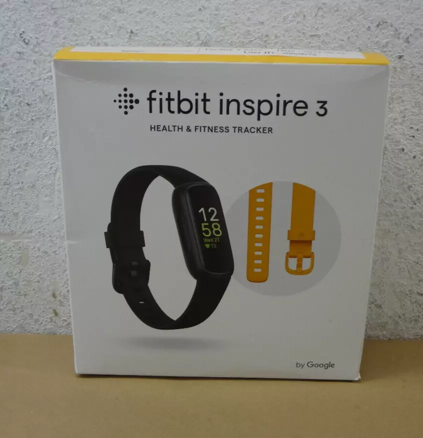 Fitbit Inspire 3 Health and Fitness Tracker Bundle Midnight Zen/Black, One  Size