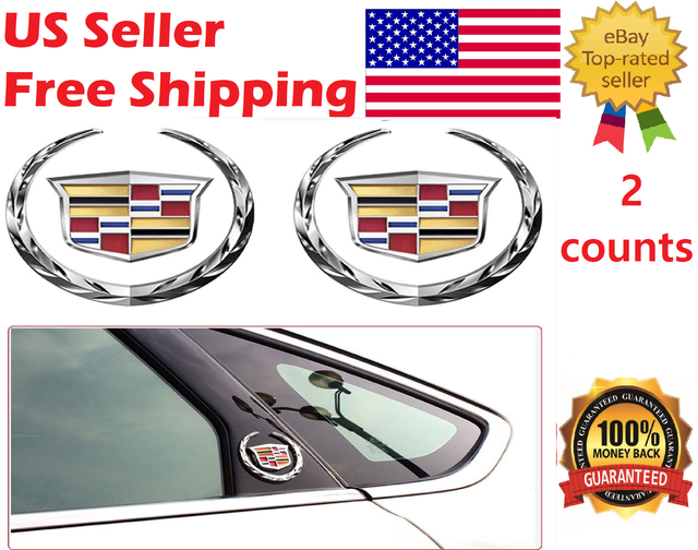 3x All Black V Car Body Trunk Lid Emblems Badges Decals Fit For ATS CTS SRX XTS eBay