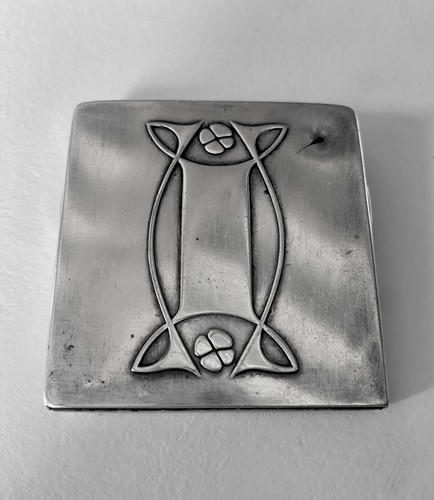 Antique WMF Jugendstijl Art Nouveau silver plated cigarettes case - Picture 4 of 14