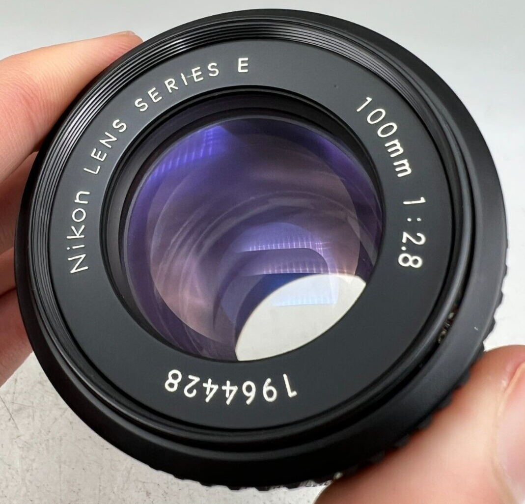 Nikon E Series 100mm F2.8 AI-S Mount Lens For SLR / Mirrorless