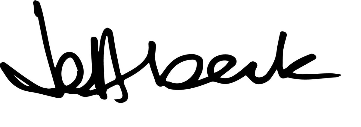 Jeff Beck autograph signature VINYL DECAL bumper sticker the