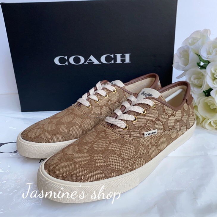 NWB Womens Coach Canvas Slip On C2705 Women display picture 3