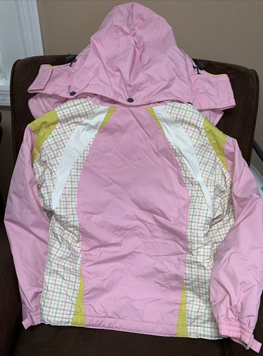 E408 TURBINE GIRLS SNOWBOARD/SKI SIZE L COAT WARM WORN 1X SUPER CUTE!! - Picture 4 of 6