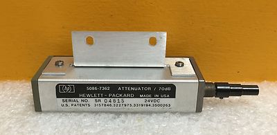 HP/Agilent 5086-7362 DC to 18 GHz, 0 to 70 dB, SMA,Programmable Step Attenuator.