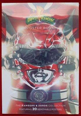 Mighty Morphin Power Rangers 20 Removable Poster Book 2018 Paperback ...