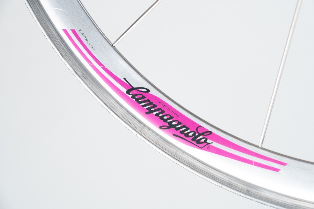FRONT CAMPAGNOLO SHAMAL 12-HPW TITANIUM WHEEL VINTAGE OLD