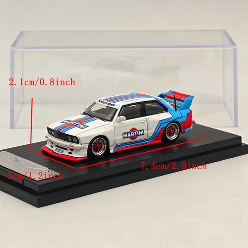 Street Weapon 1/64 BMW M3 E30 Live Offend LTO Martini Alloy Model Car Collection - Picture 2 of 8