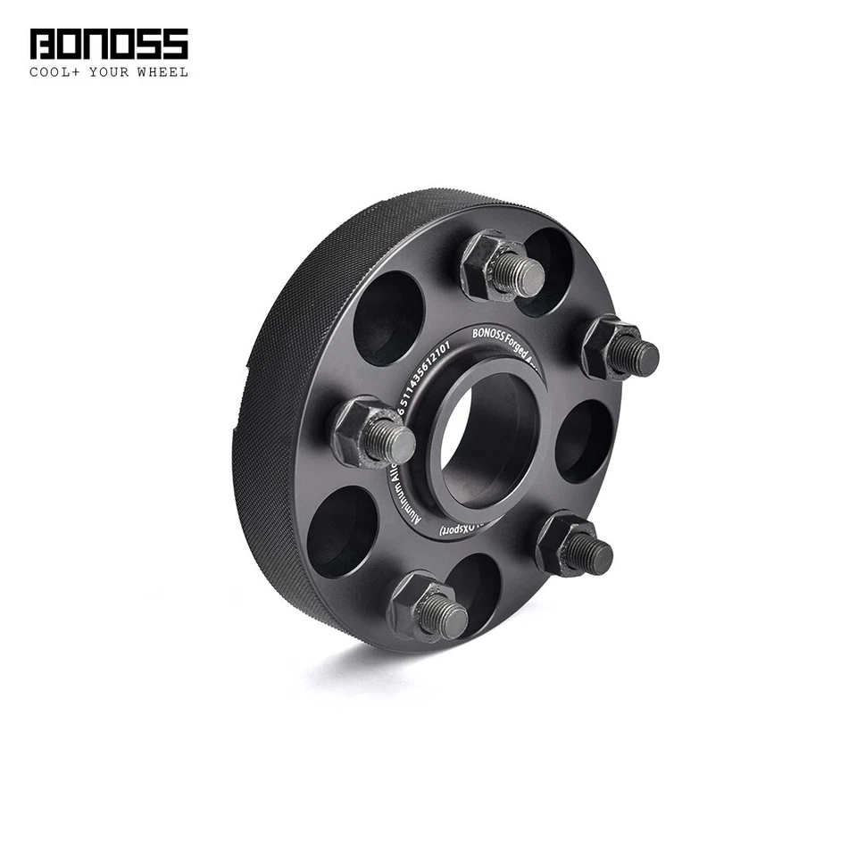 1双30毫米BONOSS黑色阳极氧化轮间隔器适用于起亚Niro 2016-2019 — 第 3/4 张图片