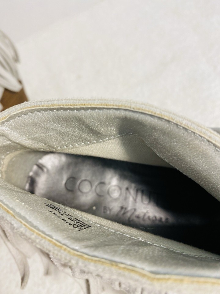 Coconuts by Matisse women’s Lambert fringe pull on split booties Sz 8M