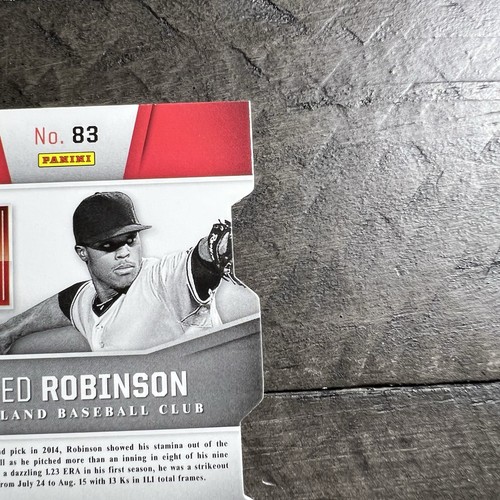 Jared Robinson Panini 2014 Elite Extra Edition #83 Status Purple Die-Cut /150 - Picture 11 of 11