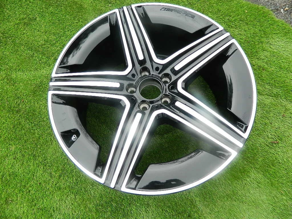 AMG 21 inch wheels GLE C167 V167 5-spoke black Genuine Mercedes  