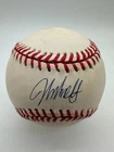 John Smoltz Signed Autographed Official National League Baseball JSA COA