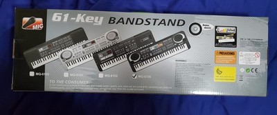 61 Key Digital Music Electronic Keyboard Kids Gift Electric Piano Organs W/ Mic