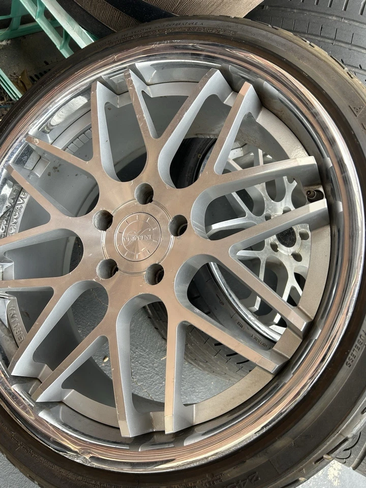 4x VERTINI MAGIC SILVER CHROME LIP 20X8.5 - image 4 of 4