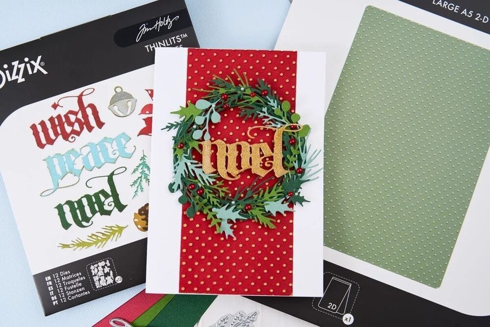 Tim Holtz Alterations 2D Texture Fades A5 Embossing Folder - Vault Dots ...