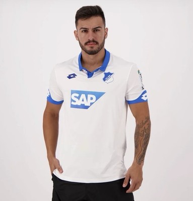 Lotto TSG 1899 Hoffenheim White Away Soccer Jersey 2016 Made In Italy Man s XL