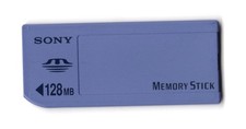 Sony Memory Stick 128MB MSA-128A Genuine Camera Memory Card