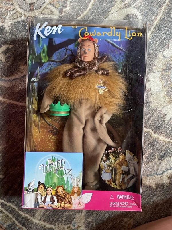 Vintage 1999 Barbie The Wizard Of Oz Unopened The Cowardly Lion