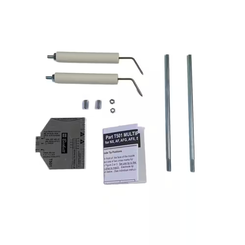 Beckett Oil Burner Electrode Assembly Hot Water Pressure Was