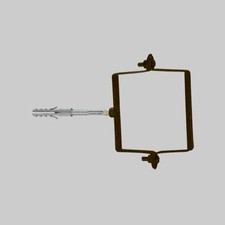 COLLARE PER PLUVIALE QUADRO PREVERNICIATO 80x80 mm (Pz.2)