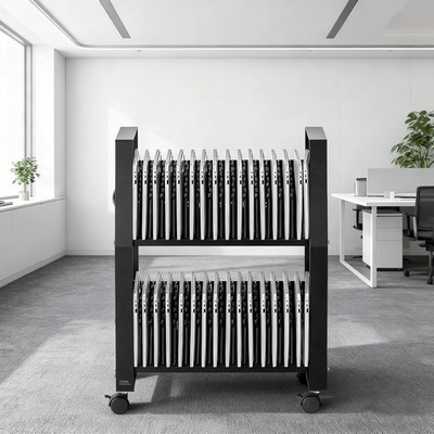 Charging Cart Mobile Locking/Open Charging Cart 16 /36 Devices for Laptop Tablet