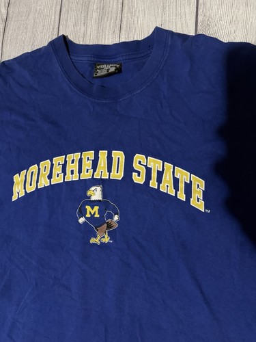 Vintage Y2K Steve and Barry's Morehead State Eagles Graphic T Shirt Size 2XL XXL - Picture 3 of 5