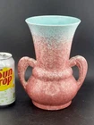 ROSEVILLE TOURMALINE Double Handled VASE 8" CIRCA 1933 Look!