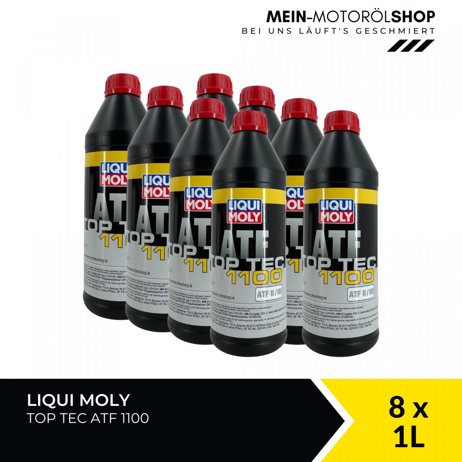 Liqui Moly 3650 Top Tec ATF 1100 Automatikgetriebeöl 3x1 Liter = 3 Liter - Image 9