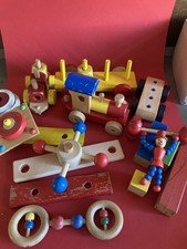 Holzspielzeug Erzgebirge Olbernhau Teilen/ mit Ikea Eisenbahn zum Ersatz