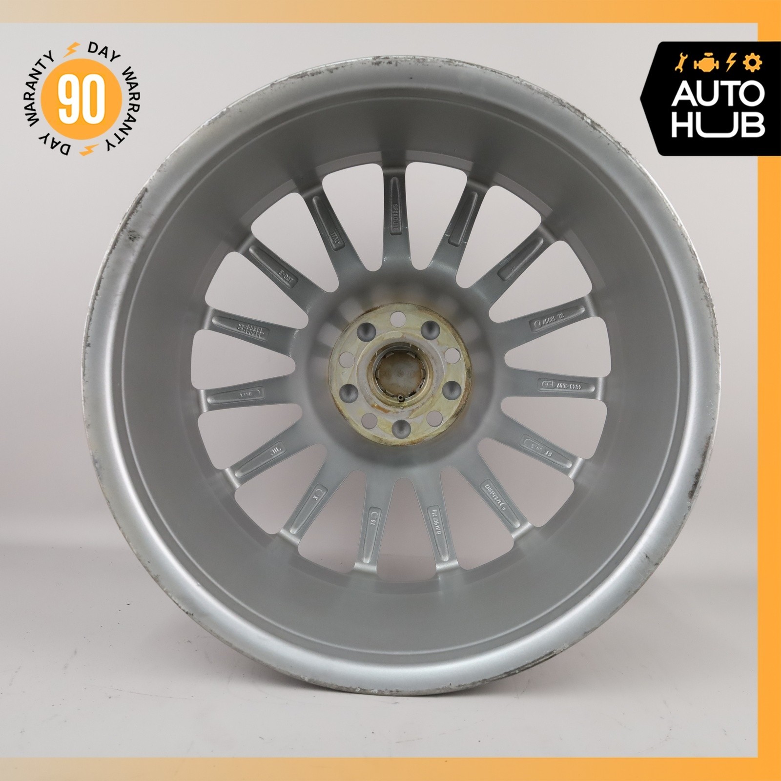 Aston Martin DB9 8.5 x 19 19" Front Wheel Rim Silver 4G431007FA OEM