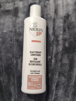 Nioxin System 3 Scalp Therapy Conditioner Colored Hair Light Thinning 10.1 oz