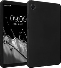 Case for Samsung Galaxy Tab A11, Soft Flexible Shock Absorbent Cover - Black Mat