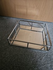 Square Mirrored Decorative Tray 20cm X 20cm