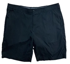 Grand Slam Golf Shorts Size 40 Mens Expandable Waistband Polyester Black *NOTE*