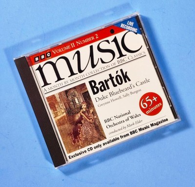 BBC Music BARTOK: DUKE BLUEBEARD'S CASTLE   Volume II Number 2   CD