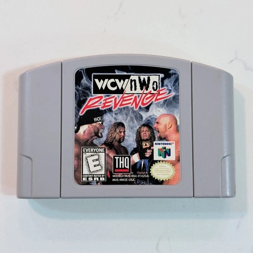 WCW/NWO Revenge (Nintendo 64, 1998)  Authentic Cartridge - Tested