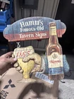 Hamm’s Famous Old Tavern Signs Beer Sign 15x14 Vintage Brewery