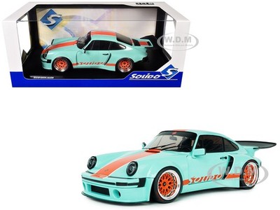 2025 PORSCHE 911 KS-R BY KHYZYL SALEEM BLUE RACER 1/18 MODEL BY SOLIDO S1810504